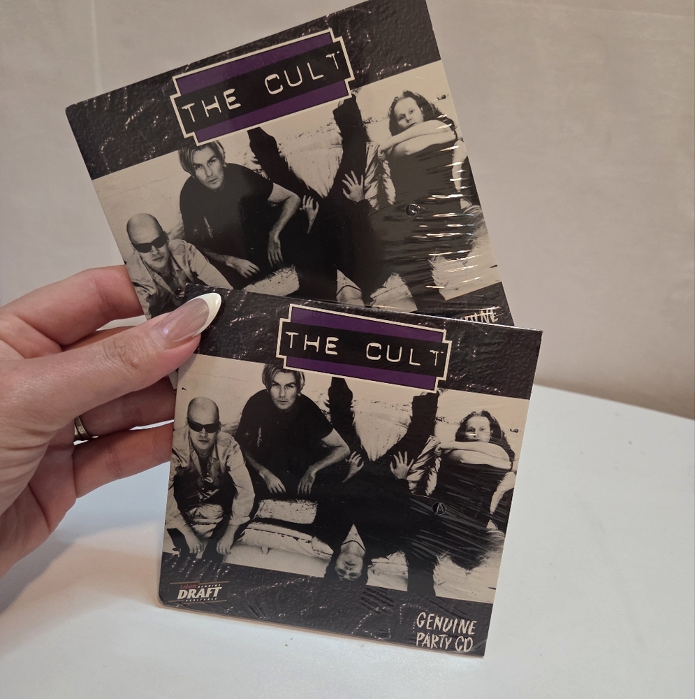 The Cult Genuine Party CD, Promo From MGD Cases